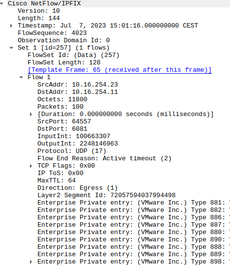 Vmwares NSX T example